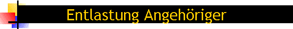 Entlastung Angehriger